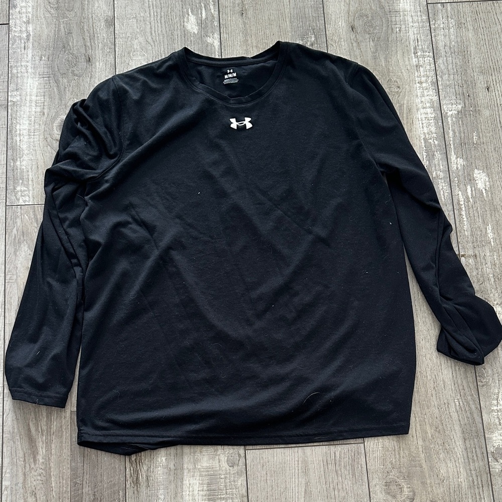 Under Armour Men's Classic Black Long Sleeve Tee